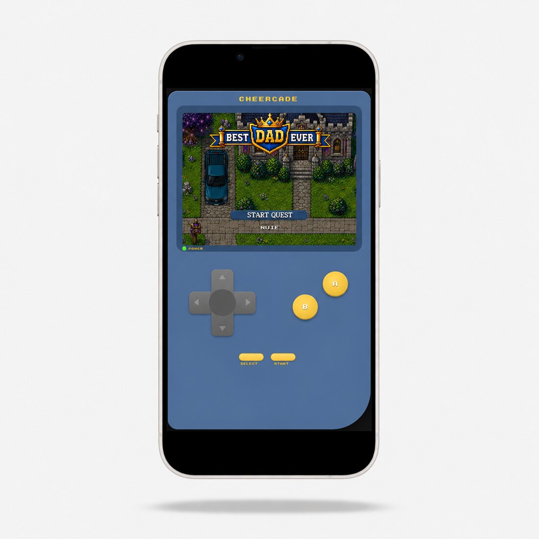 Play the game on your phone